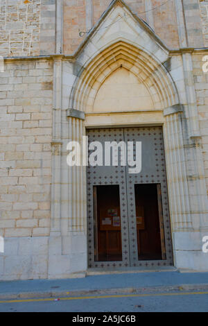 Purissima xiquetachurch è una icona culturale della città Benissa in Spagna Foto Stock