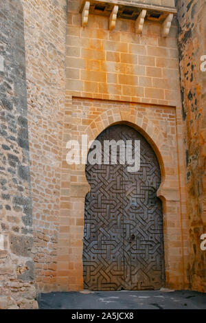 Castello di Denia è una icona della città e devono visitare il sito web Foto Stock