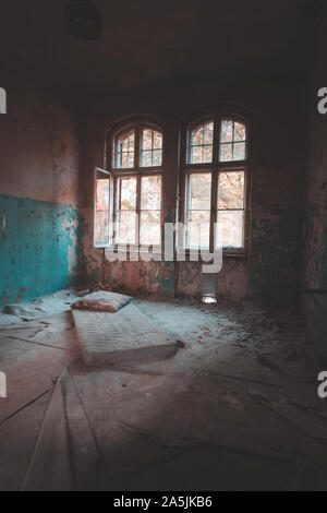 Perso il posto Beelitz Heilstätten in Germania Foto Stock