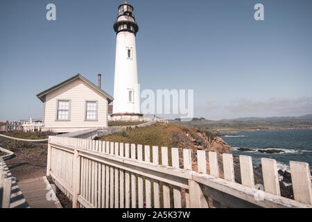 Faro di autostrada n. 1 California Foto Stock