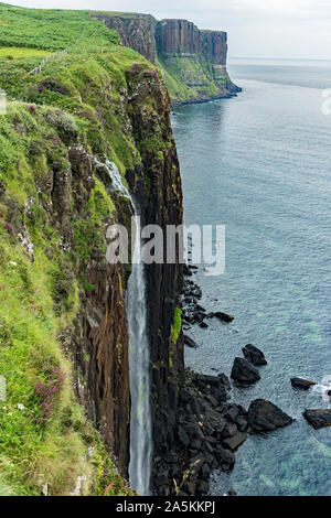 Mealt Falls - Isola di Skye in Scozia Foto Stock