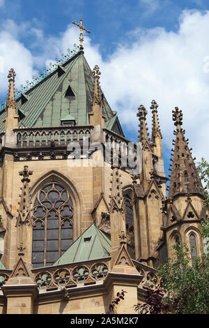 Nuova Cattedrale, Neuer Dom, Cattedrale Dell'Immacolata Concezione, Mariä-Empfängnis-Dom, Linz, Austria Superiore, Austria, Europa Foto Stock