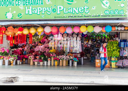 Una tipica vista in Kuala Lumpur in Malesia Foto Stock