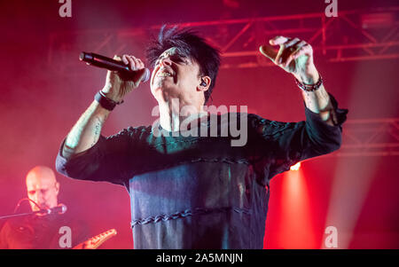 Gary Numan effettuando al O2 Academy Bournemouth. Credito: Charlie Raven/Alamy Foto Stock