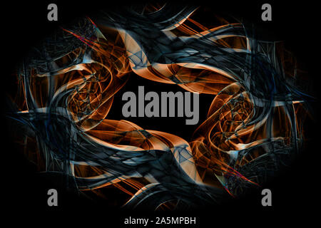 Fumo riciclato questa immagine è stata creata utilizzando varie fotografie del fumo che sono state poi maninpulated utilizzando le applicazioni software in ordine al processo di produ Foto Stock