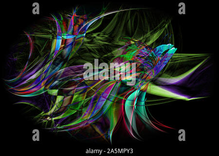 Fumo riciclato questa immagine è stata creata utilizzando varie fotografie del fumo che sono state poi maninpulated utilizzando le applicazioni software in ordine al processo di produ Foto Stock