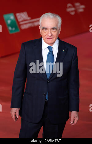 Roma Italia. Il 21 ottobre 2019. Martin Scorsese assiste il 'l'Irlandese " tappeto rosso durante il XIV Roma Film Festival. Credito: Gennaro Leonardi / Alamy Live News Foto Stock