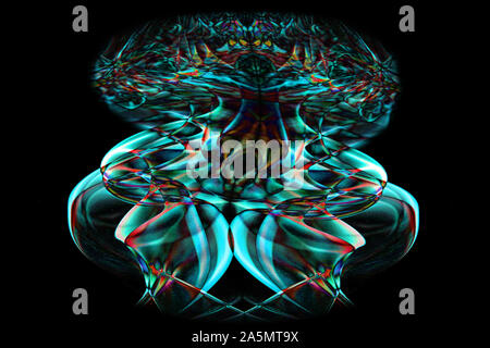 Fumo riciclato questa immagine è stata creata utilizzando varie fotografie del fumo che sono state poi maninpulated utilizzando le applicazioni software in ordine al processo di produ Foto Stock