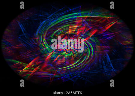 Fumo riciclato questa immagine è stata creata utilizzando varie fotografie del fumo che sono state poi maninpulated utilizzando le applicazioni software in ordine al processo di produ Foto Stock