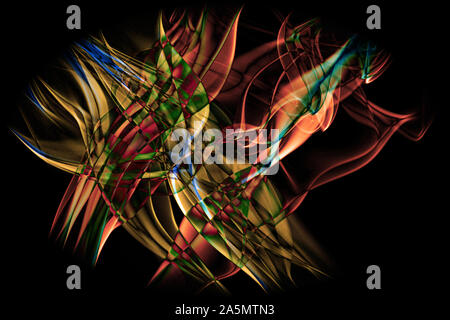 Fumo riciclato questa immagine è stata creata utilizzando varie fotografie del fumo che sono state poi maninpulated utilizzando le applicazioni software in ordine al processo di produ Foto Stock