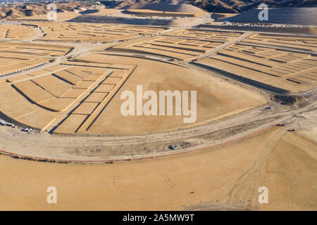 Newhall Ranch master comunitaria prevista in costruzione antenne Foto Stock