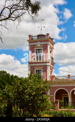 Il vecchio palazzo rurale torre di avvistamento Foto Stock