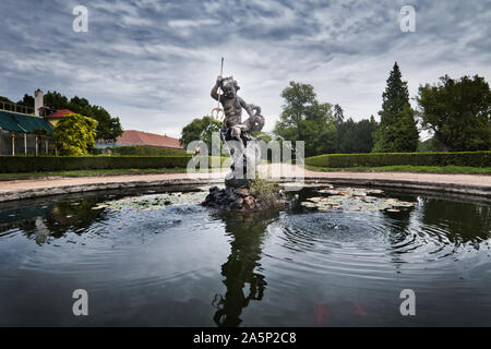 Bene storico in Libochovice in Cechia Foto Stock