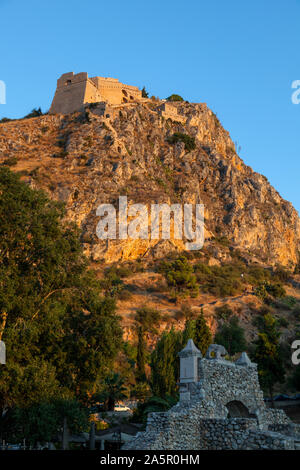 Castello di Bourtzi, Nafplio, Grecia Foto Stock