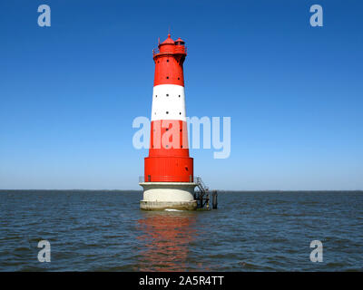 Faro Arngast, Bassa Sassonia, Germania Foto Stock