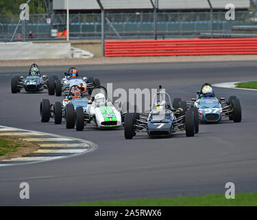 Cameron Jackson, Winklemann WDF2, storica Formula Ford, HFF, HSCC, Silverstone finali, Silverstone, ottobre 2019, automobili, Classic Cars Racing, storico Foto Stock