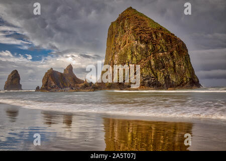 Un pagliaio Rock Foto Stock