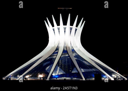 Catedral Metropolitana, Catedral de Brasilia Brasilia DF, Brasile Foto Stock