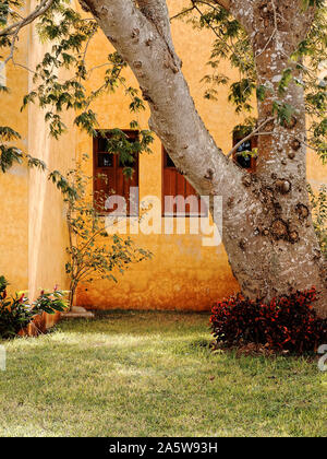 Merida, Yucatan, Messico - 3 dicembre. 2014: Archictural dettaglio di una Hacienda Messicana (Station wagon) Foto Stock