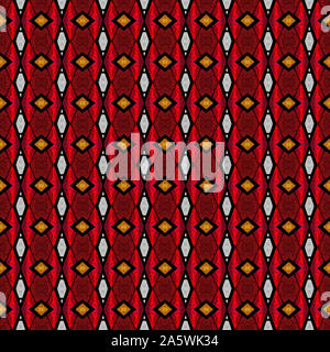 Seamless Textures geometriche di colorate vetro colorato Foto Stock