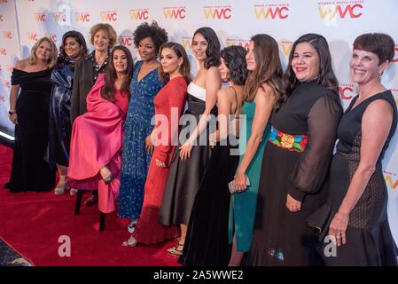 New York, NY, STATI UNITI D'AMERICA. 22 ottobre, 2019. All'arrivo per le donne del Media Center 2019 Donna Media Awards, il Mandarin Oriental, New York, NY, 22 ottobre 2019. Credito: Mark Ashe/Everett raccolta/Alamy Live News Foto Stock