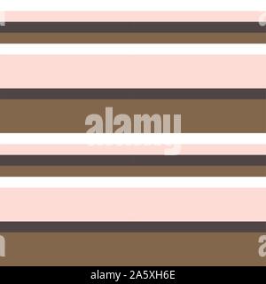 Colorato moderno classico Stripe Pattern senza soluzione di continuità nel vettore - questo è un classico a strisce orizzontali disegno adatto per la stampa di magliette, tessile Illustrazione Vettoriale