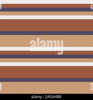 Colorato moderno classico Stripe Pattern senza soluzione di continuità nel vettore - questo è un classico a strisce orizzontali disegno adatto per la stampa di magliette, tessile Illustrazione Vettoriale