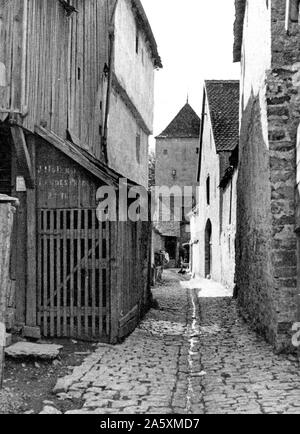 Eva Braun Photo Collection - Album 1 - vicolo in Beingries, Germania ca. 1930s? Foto Stock