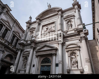 L'Italia, Veneto, Venezia, Scuola Grande di San Rocco, le opere del Tintoretto nella scuola del Sacro Rochus Foto Stock