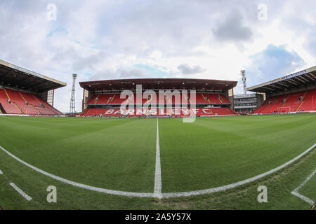 Il 19 ottobre 2019, Oakwell, Barnsley, Inghilterra; Sky scommessa campionato, Barnsley v Swansea City : una vista generale di Oakwell Credito: Mark Cosgrove/news immagini Foto Stock