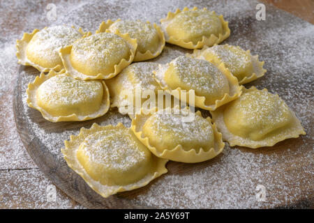 Pasta dei ravioli Foto Stock