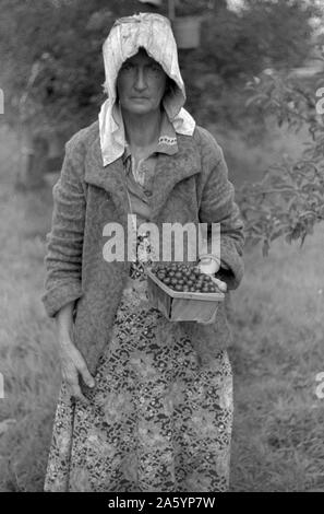 I lavoratori migranti della grande depressione economica americana, 1939 Foto Stock