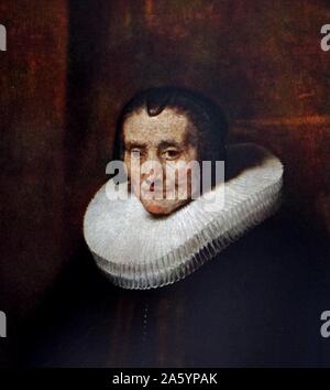 Harmenszoon Rembrandt van Rijn il ritratto di aletta Adriaensdr. Rembrandt (1606-1669) pittore olandese ed incisore olandese della Golden Age e barocco. Datata 1639 Foto Stock