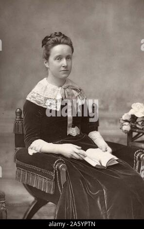 Millicent Fawcett (1847-1929). Autore, suffragist e inizio femminista. Foto Stock