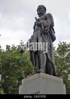 Sir Charles James Napier (1782-1853), generale inglese Foto Stock