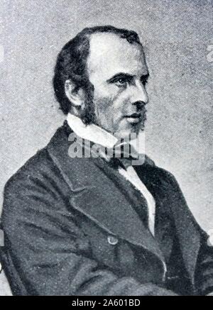 Charles John Canning, primo Earl Canning KG GCB GCSI PC (14 dicembre 1812 - 17 giugno 1862), noto come il Visconte Canning dal 1837 al 1859, è stato un statista inglese e Governatore Generale dell'India durante la Ribellione indiana del 1857. Foto Stock