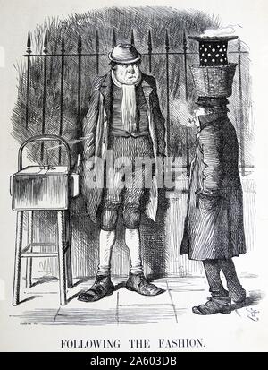 John Tenniel cartoon intitolato " La Responsabilità Limitata Companys'. Da Sir John Tenniel (1820-1914) un illustratore inglese, UMORISTA GRAFICO E fumettista politico. Datata del XIX secolo Foto Stock