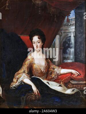 Ulrika Eleonora (23 gennaio 1688-24 novembre 1741), il giovane, Regina di Svezia 1718 al 1720, e poi regina consorte fino alla sua morte attribuita allo studio di David von Krafft (1655-1724) Foto Stock