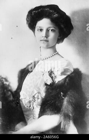 Zita di Bourbon-Parma era la moglie dell'Imperatore Carlo d Austria, era l'ultima Imperatrice d'Austria, regina di Ungheria e Regina di Boemia. Foto Stock