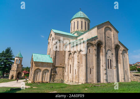 La cattedrale di Bagrati chiesa ortodossa (XI secolo) nella città di Kutaisi, Georgia. Il viaggio. Foto Stock