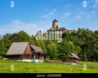 Open Air Museum a Stara Lubovna, Regione di Presov, Slovacchia, Europa Foto Stock