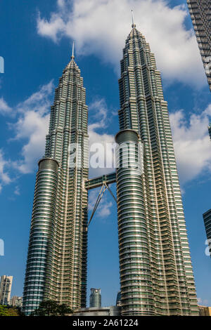 Petronas Twin Towers, Kuala Lumpur, Malesia, Asia sud-orientale, Asia Foto Stock