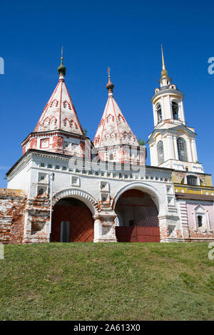 Disposizione del Manto (Rizopolozhensky) Convento, Sito Patrimonio Mondiale dell'UNESCO, Suzdal e Vladimir oblast, Russia, Europa Foto Stock