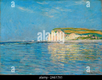 Claude Monet, Bassa marea a Pourville vicino a Dieppe, la pittura di paesaggio, 1882 Foto Stock