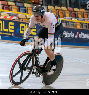 17 ottobre 2019 Apeldoorn, Paesi Bassi Trackcycling Campionato Europeo 2019 LAVREYSEN Harrie dei Paesi Bassi Foto Stock