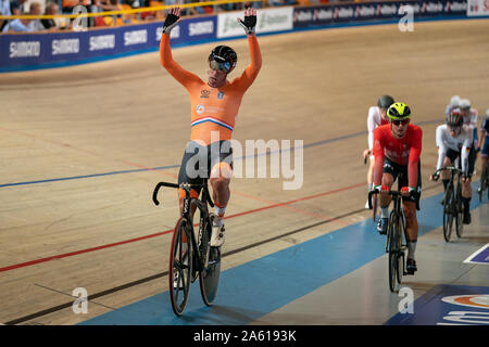 17 ottobre 2019 Apeldoorn, Paesi Bassi Trackcycling Campionato Europeo 2019 Stroetinga Wim Foto Stock