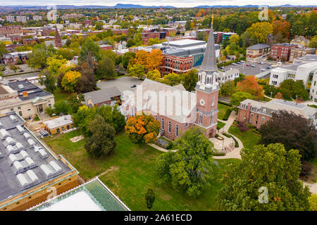 La cattedrale cattolica di San Michele Arcangelo, Springfield, Massachusetts Foto Stock