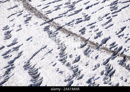 Diavolezza, Gletscher, Grigioni, Schweiz, Europa Foto Stock