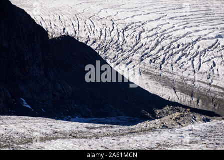 Diavolezza, Gletscher, Grigioni, Schweiz, Europa Foto Stock