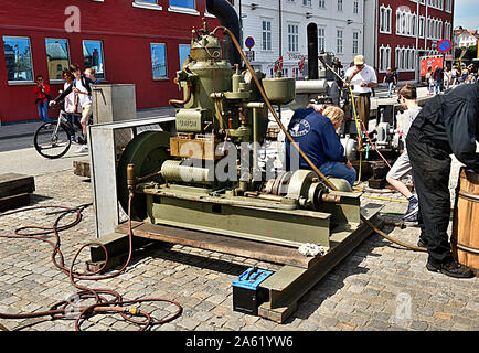 Barca motore Display, Stavanger Foto Stock